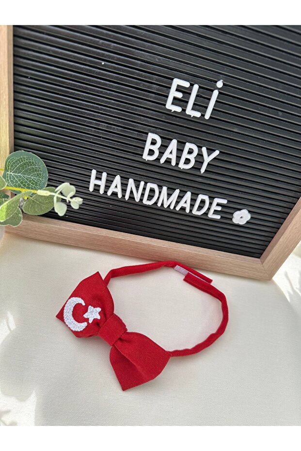 Türk bayraklı papyon - 1