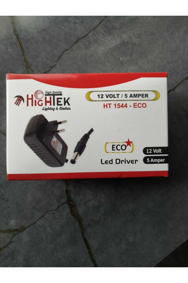 12 Volt 5 Amper Adaptör - 12v 5a Priz Tipi Adaptör Led Kamera Çeşitli Cihazlar 5,5*2,5 Jack - 2