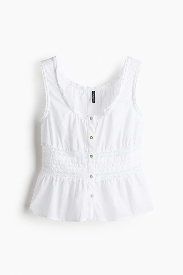 Peplumlu Kolsuz Üst - 4