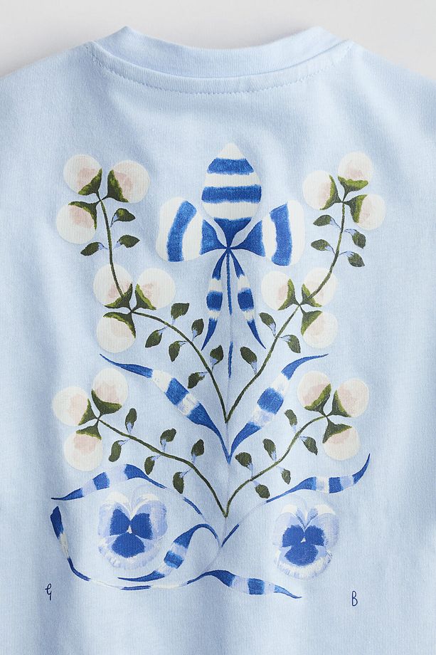 Baskı Motifli Tişört - 5
