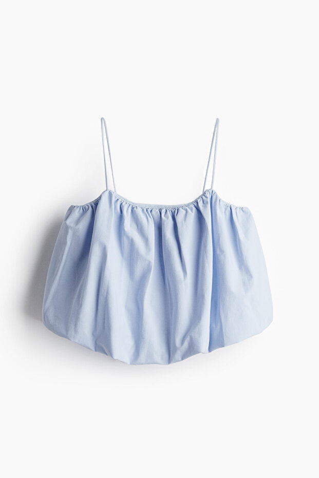 Balon Kesimli ve Askılı Üst - 4