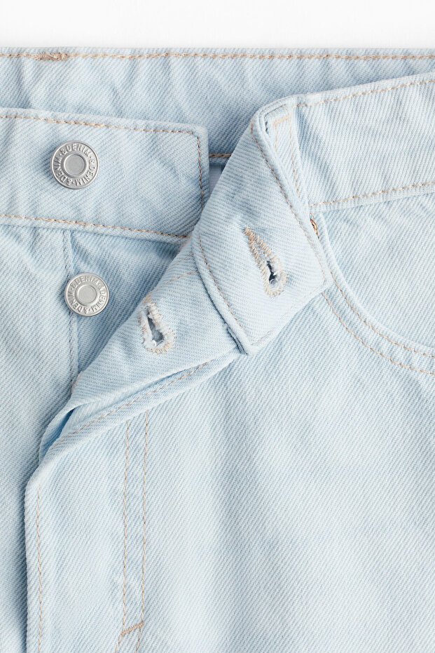 High Knee Kot Şort - 6