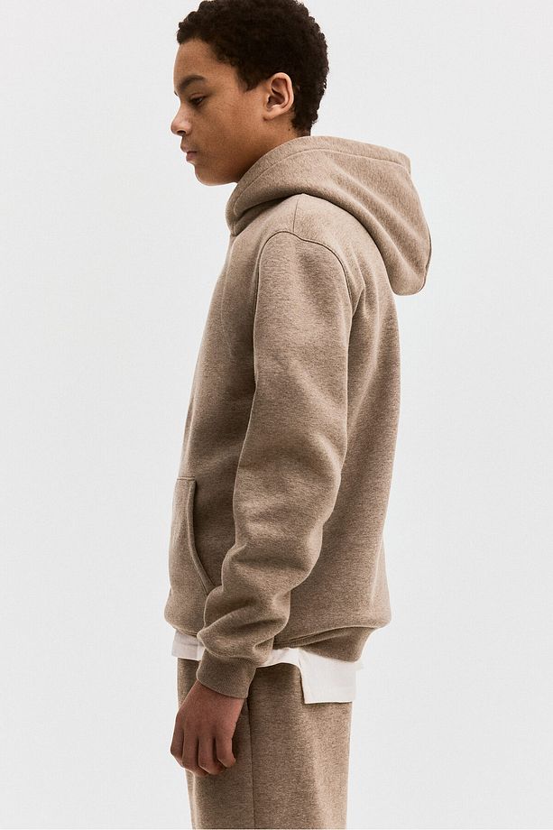 2 Parçalı Kapüşonlu Üst ve Sweatshirt Şort Set - 4