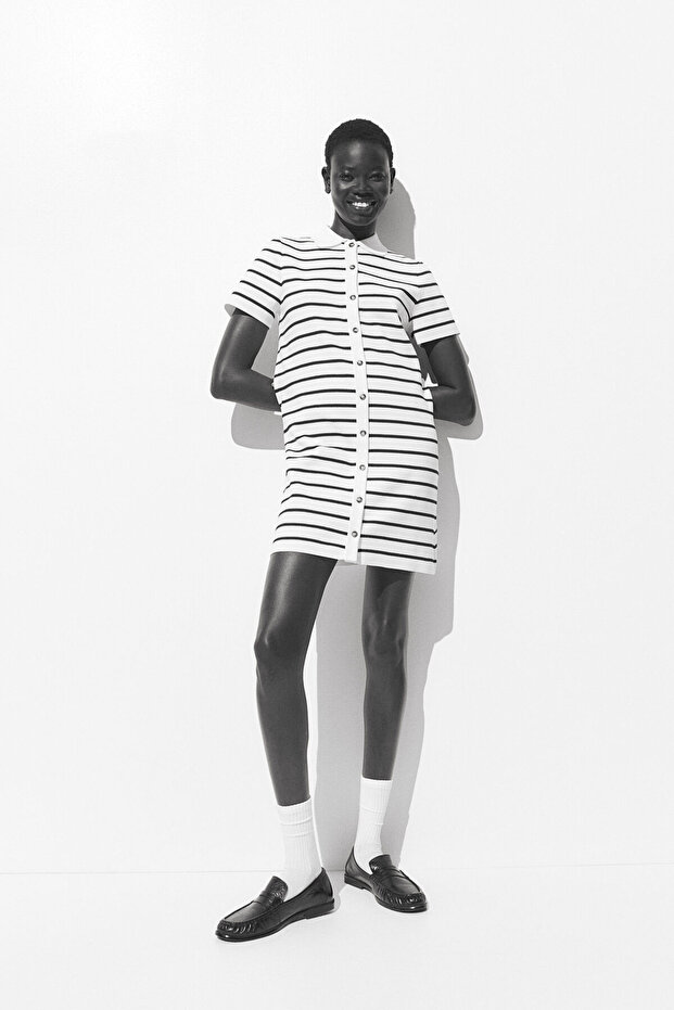 İnce Triko Elbise - 1