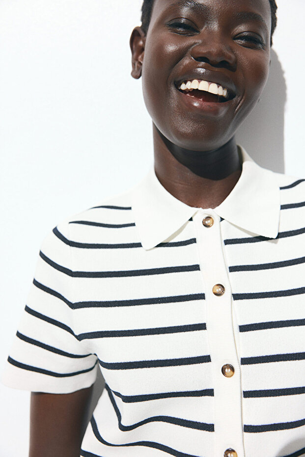 İnce Triko Elbise - 5