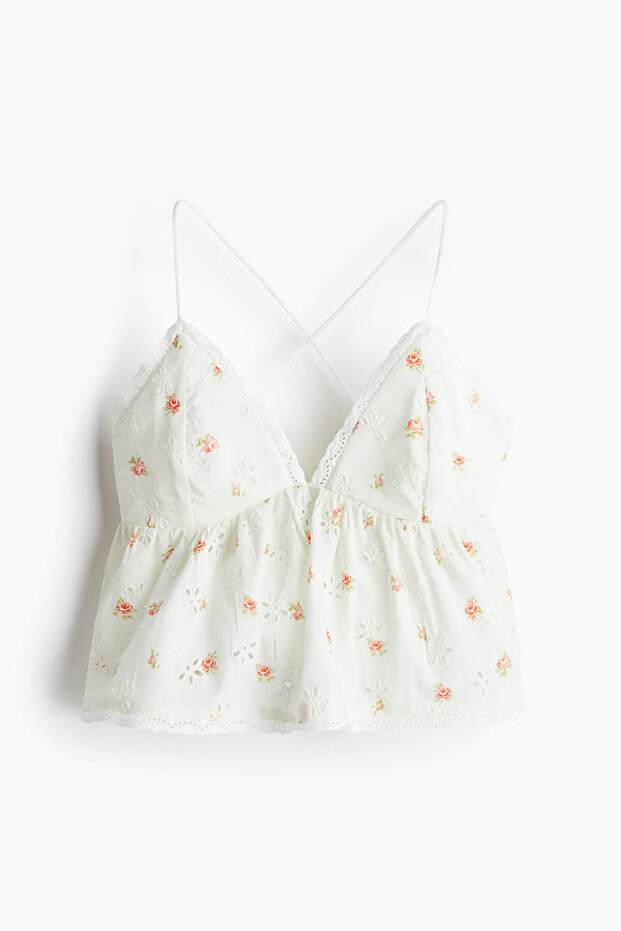 Nakış İşlemeli ve Askılı Üst - 3