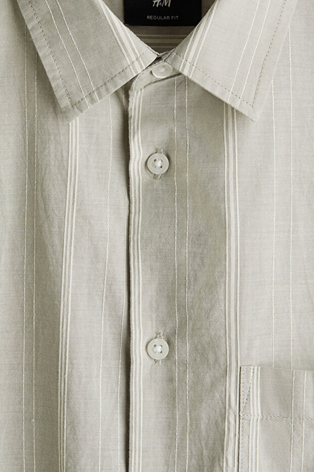 Kısa Kollu Gömlek Regular Fit - 5