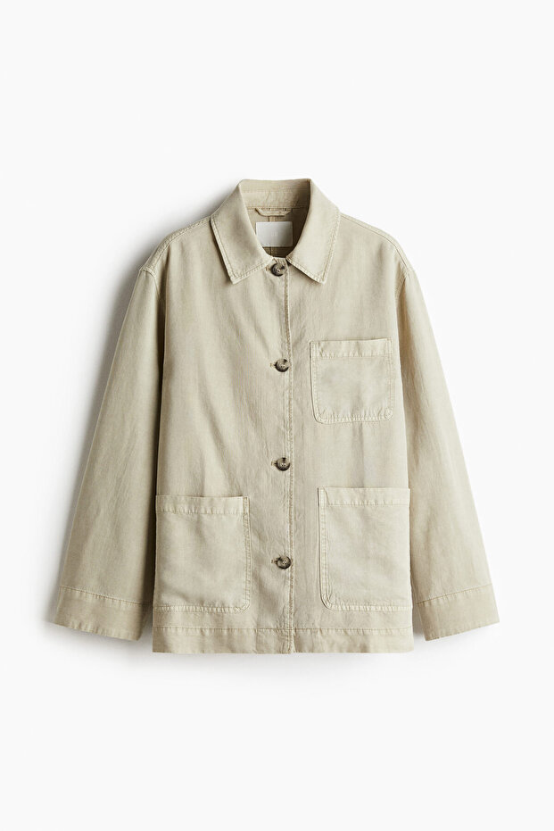 Lyocell Karışımlı Ceket - 4