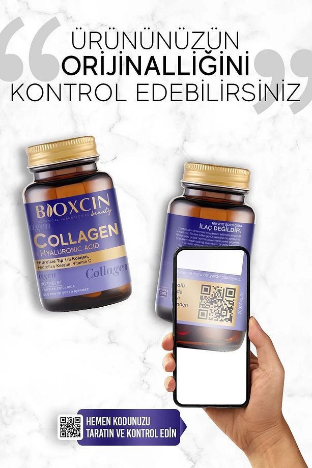 Beauty Collagen 30 Tablet - Tip1 Tip 3 Hidrolize Kolajen 5'li - 5