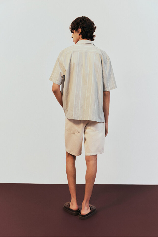 Kısa Kollu Gömlek Regular Fit - 4