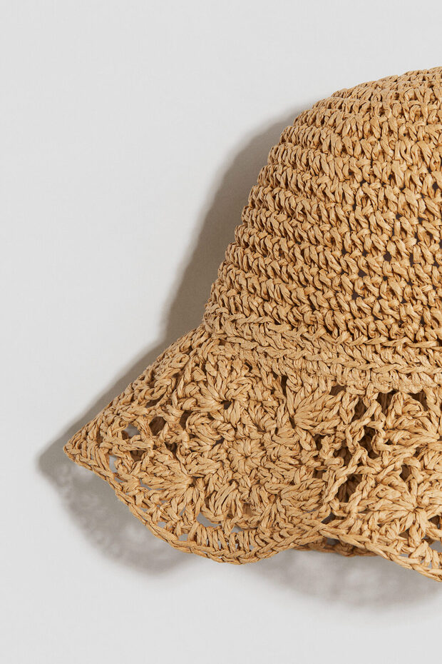 Hasır Güneş Şapkası - 2