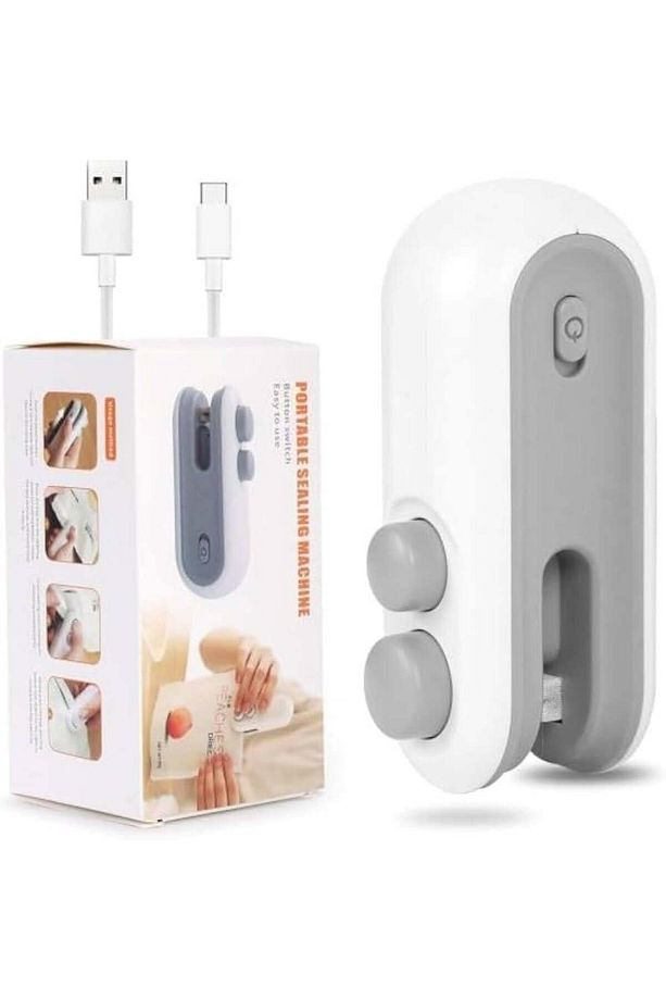 Poşet Kapatıcı Isıtıcı Sealer Kapatma Makinesi Pilli Poşet Ağzı Kapatma Mühürleme Makinası - 7
