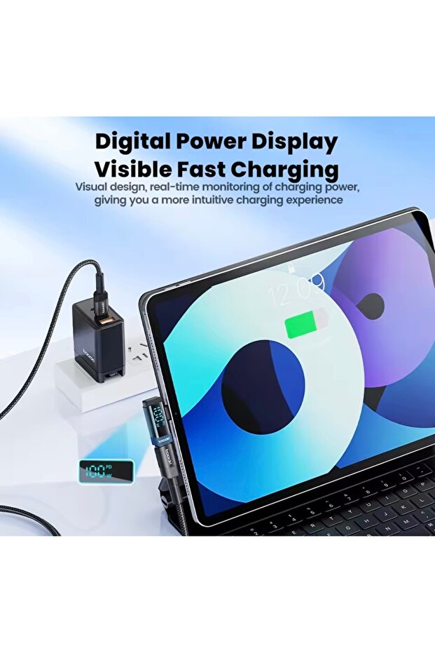 Toocki 100w Type-c To Type-c Hızlı Çevirici Dönüştürücü Adaptör Veri Ve Şarj Içindir - 5