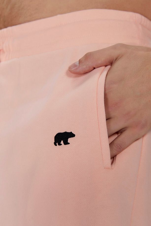 Gian Sweatshorts Pembe Erkek Şort - 4