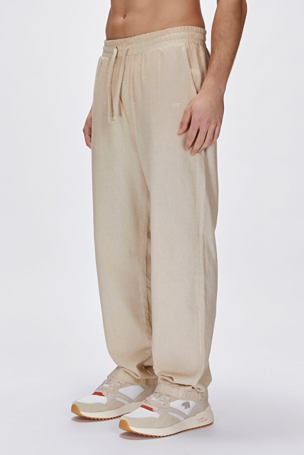 Flow Bej Erkek Pantolon - 2