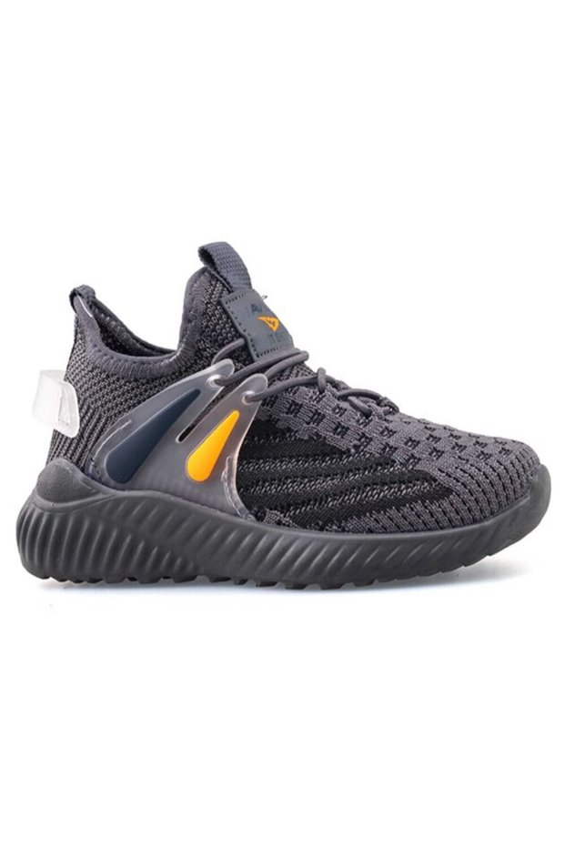 Boys' Booties Knitwear Smoked Children's Shoes Provide Comfort with Lightweight and Breathable Knitwear Fabric