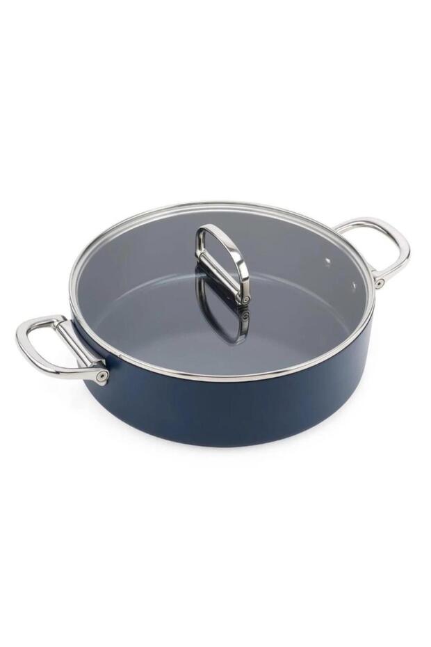 Jj 45046 وعاء ضحل بغطاء فضائي 28 سم