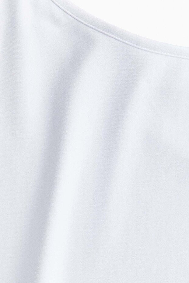 قميص من الألياف الدقيقة مع أشرطة - 3