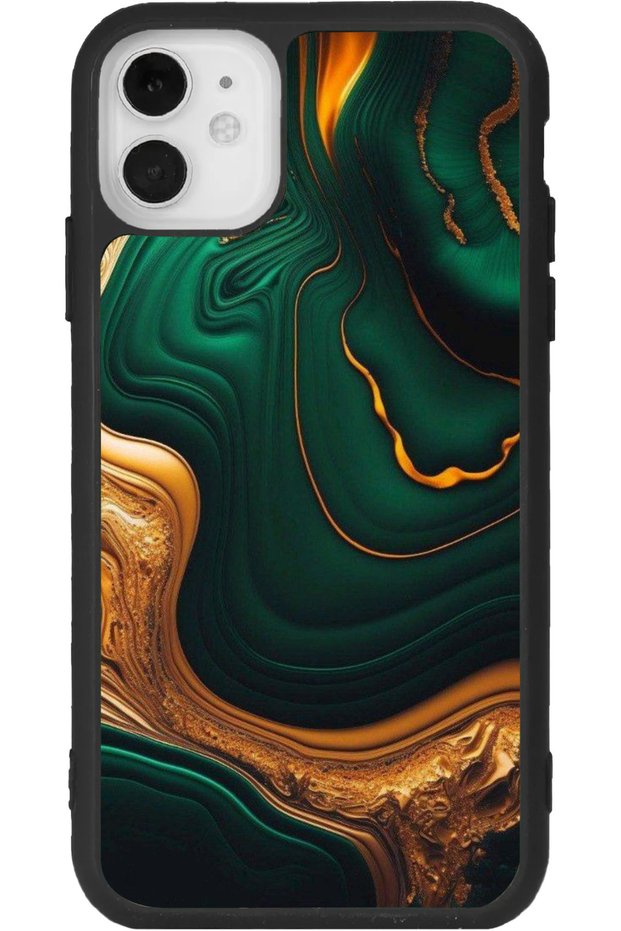 Matte Compatible Black Case for iPhone 12 – Soft Silicone, Protective, Shock Absorbing Cover