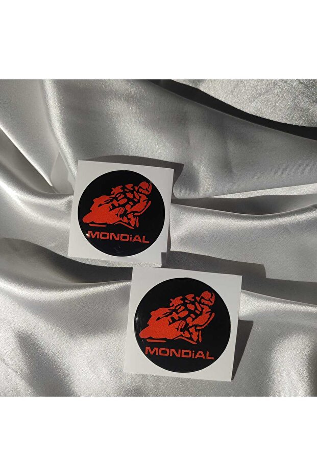 ملصق Mondial Drop 5x5 مكون من قطعتين ملحقات المحرك ملصق عاكس متوافق