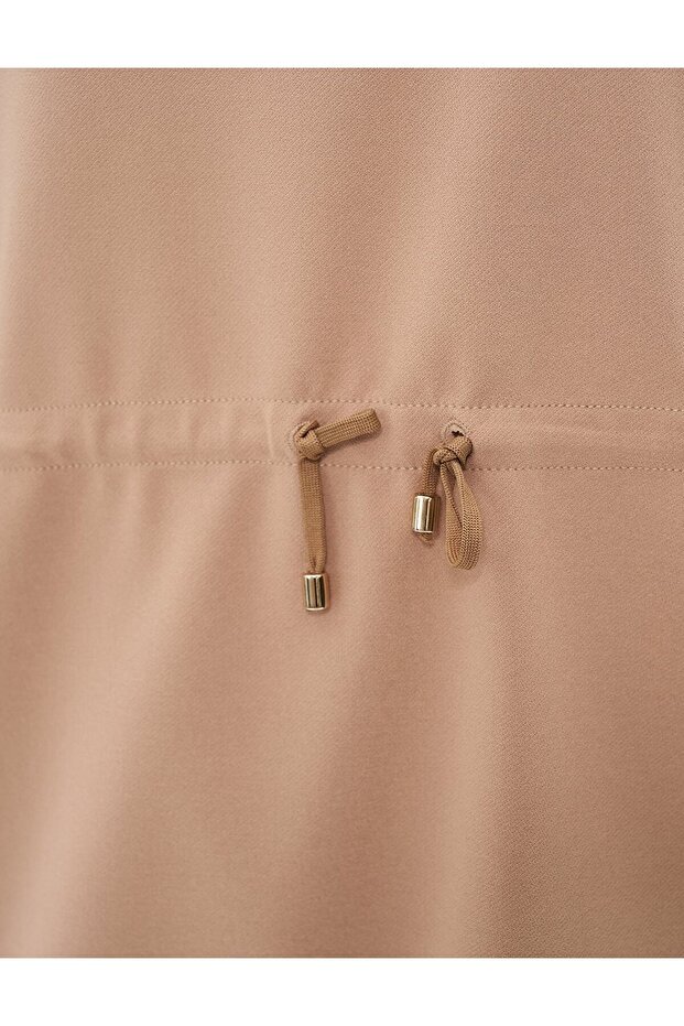 Nakış İşlemeli Sweatshirt Bej - 7