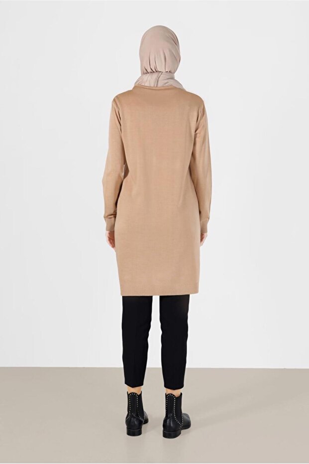 CEP DETAYLI TRİKO TUNİK 42008 - 3