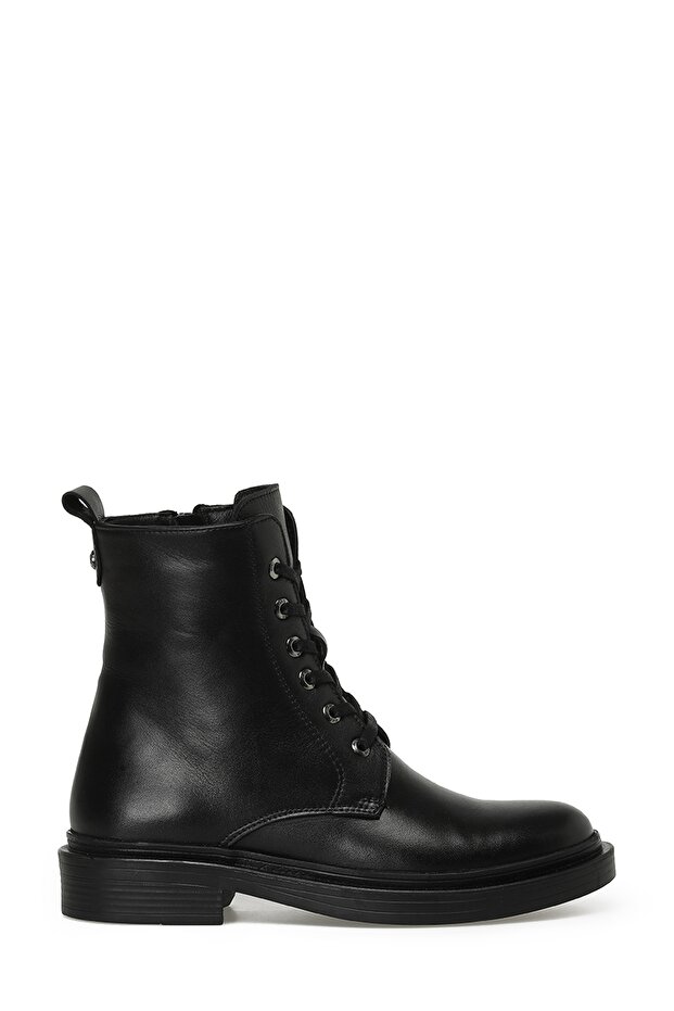 NASE 3PR Black Women's Flat Boots