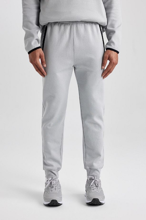 Fit Jogger Eşofman Altı Standart Fit Çift Cepli Esnek Lastikli Paça B4373ax24sp - 6
