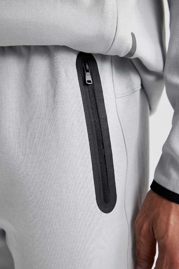 Fit Jogger Eşofman Altı Standart Fit Çift Cepli Esnek Lastikli Paça B4373ax24sp - 7