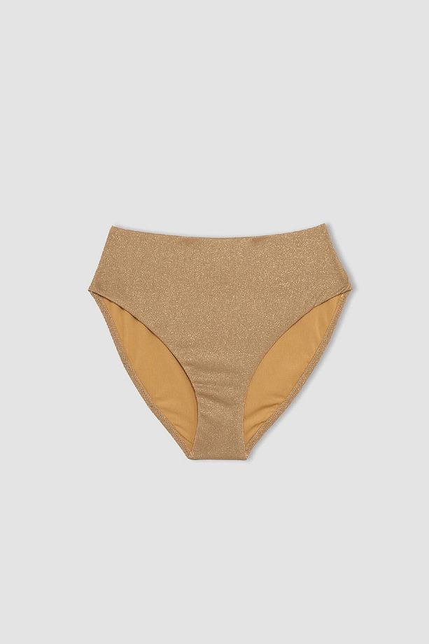Regular Fit Parlak Kumaş Yüksek Bel Bikini Altı-fall In Love C3180ax24sm - 4