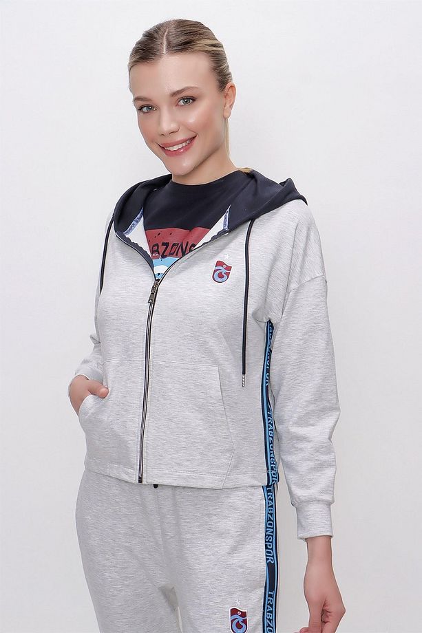 Eş?ofman Takımı Oversize Kenarları Ş?eritli - 4