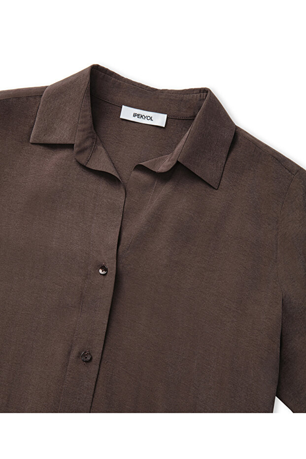 Rahat kesim basic gömlek - 2