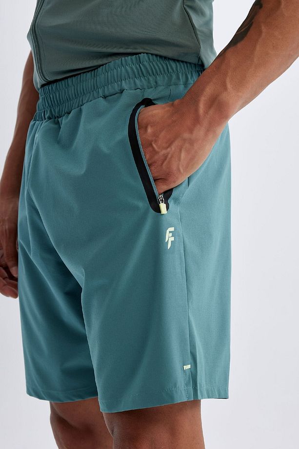 DeFactoFit Standart Fit Kısa Paça Dokuma Şort B5148AX24SP - 4