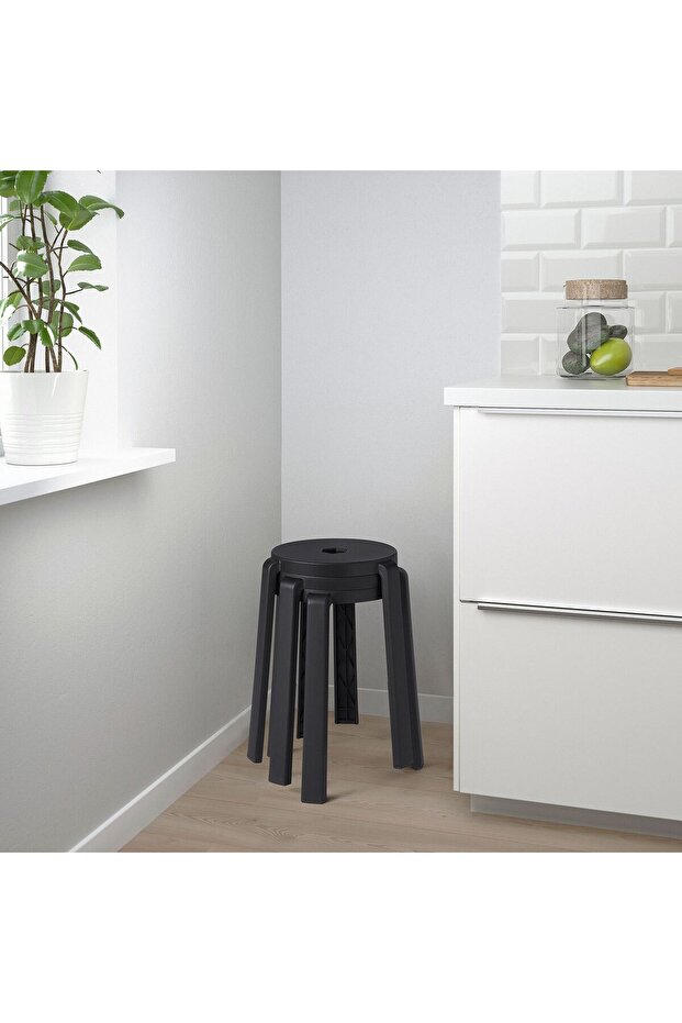 tabure, koyu gri - 2