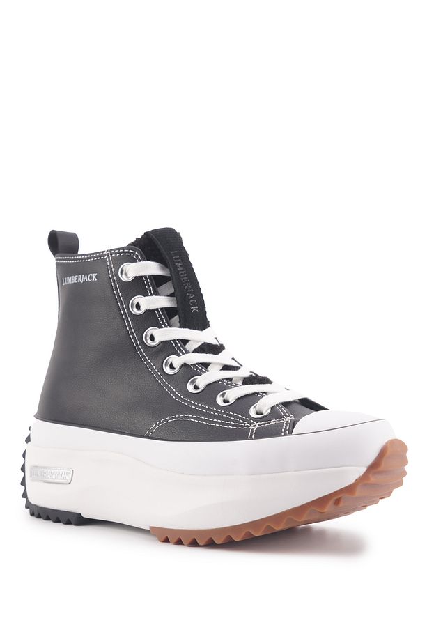 LAILA WT HI 3PR Siyah Kadın Sneaker Bot - 2
