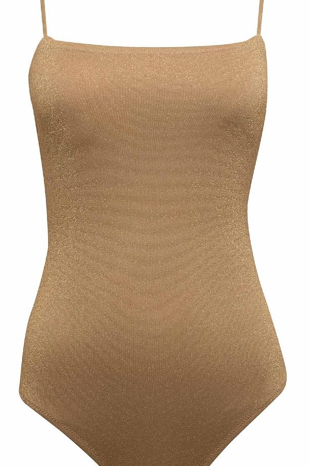 Regular Fit Simli Kumaş Ince Askılı Mayo-fall In Love A8765ax24sm - 3