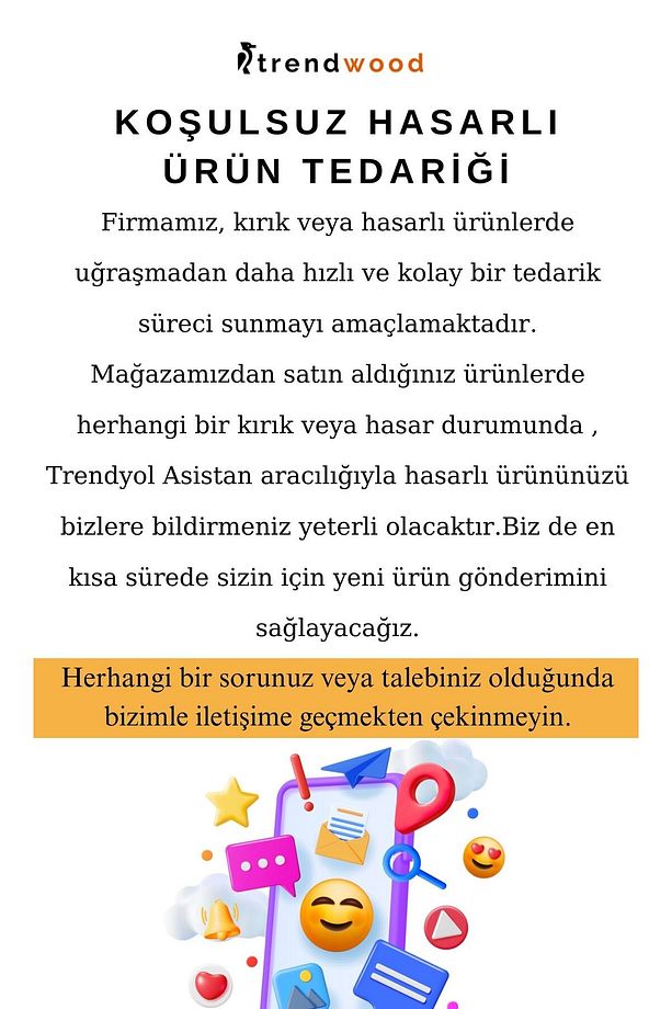 Fix-2020-2 Ahşap Ayaklı 3 Raflı Dekoratif Lambader - 6