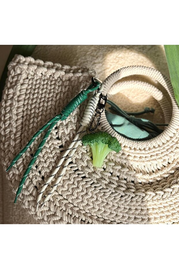 Broccoli Bag Accessory&Keychain