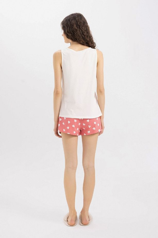 Pijama Takım Disney Mickey & Minnie Atlet Beli Lastikli Şort-fall In Love B8740ax24sm - 5