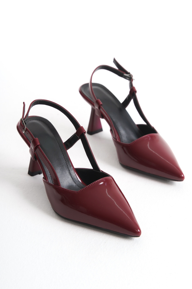 Women's Pointed Toe Thin Heel Scarf Evening Dress Classic Heels Casual Designer Shoes