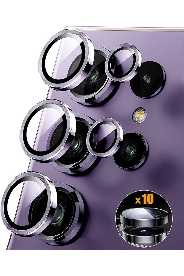 2 Set Camera Lens Protector for Samsung Galaxy S25 Ultra 5G, 9H Tempered Glass