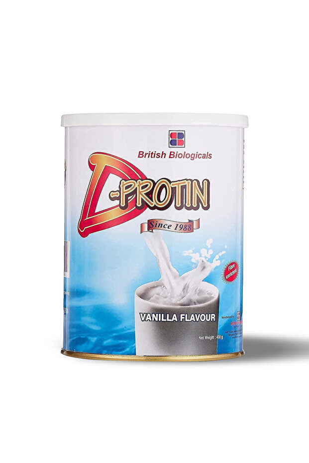 D-PROTIN Nutritional Supplement for Diabetes & Pre-Diabetes, Vanilla, 400g