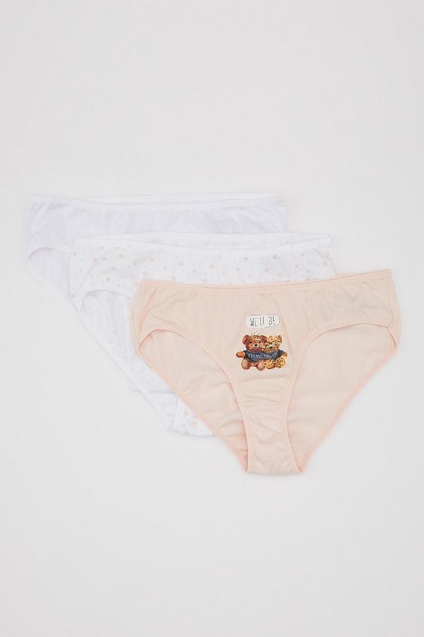Kız Çocuk 3'lü Slip Külot Z7758a624sp - 1