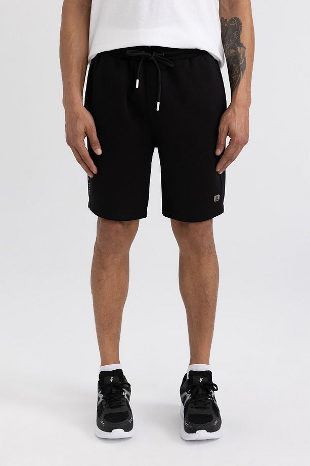 Fit Kısa Paça Skuba Dalgıç Kumaş Sporcu Şort C5902ax24sm - 3