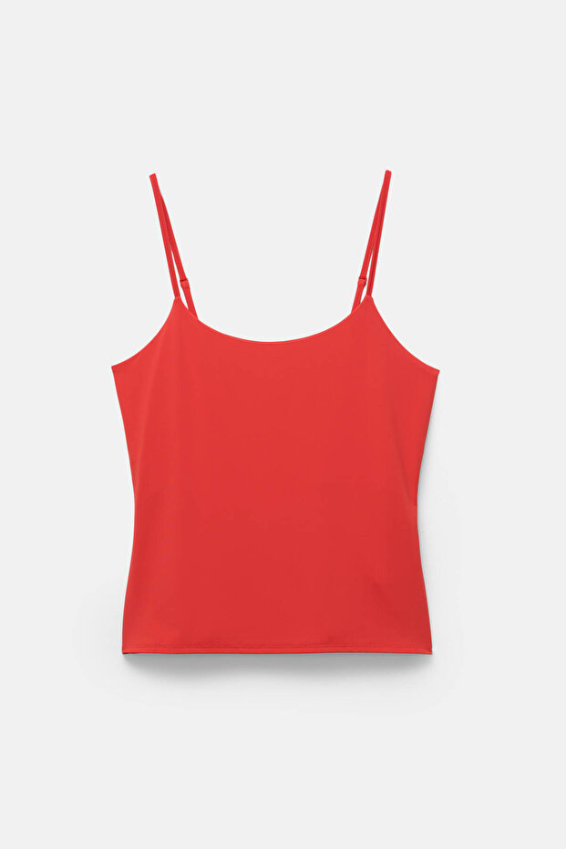 İnce askılı poliamid top - 5