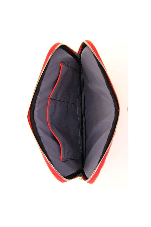 Unisex Kapitone Mac Book Air Pro Bilgisayar Notebook Kılıf Çantası - 7