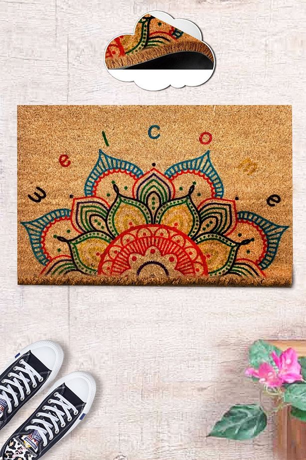 Coco Syringa Doğal Koko Paspas 40x60 Cm Kıl Kapı Önü Paspası - 2