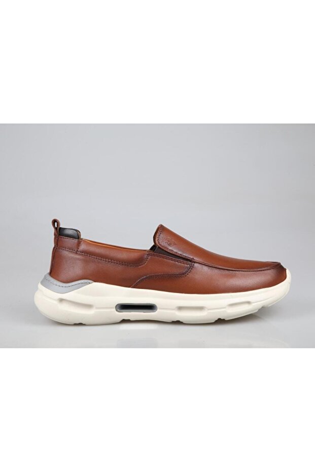 21399 Genuine Leather Tan Men's Casual Shoes