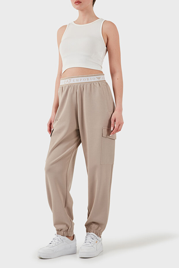 Regular Fit Normal Bel Ribanalı Paça Logolu Jogger Pantolon PANTOLON 7W000282 AF12501 U615 - 3