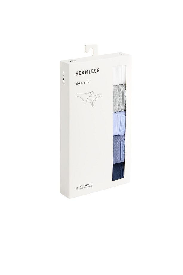 5 adet seamless soft touch tanga külot - 7